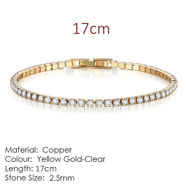 Multicolor Tennis Bracelet