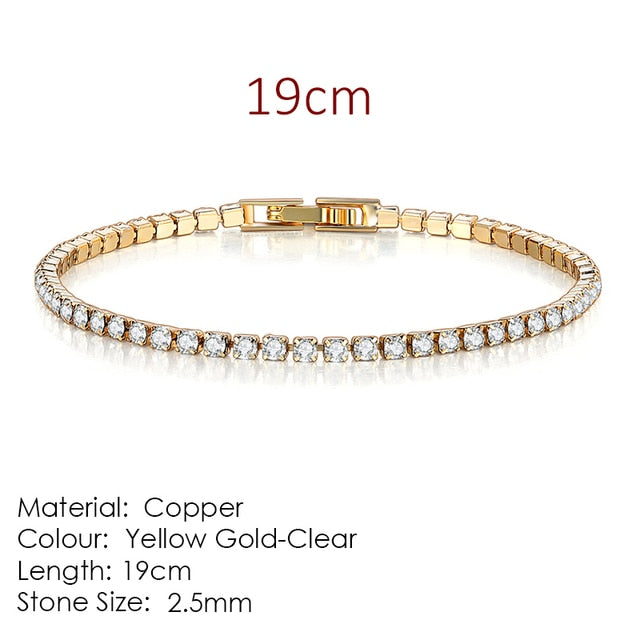 Multicolor Tennis Bracelet