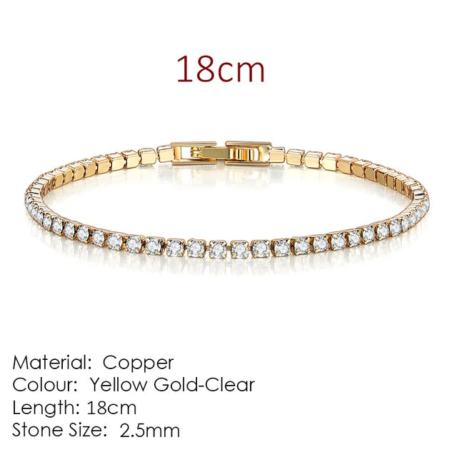 Multicolor Tennis Bracelet