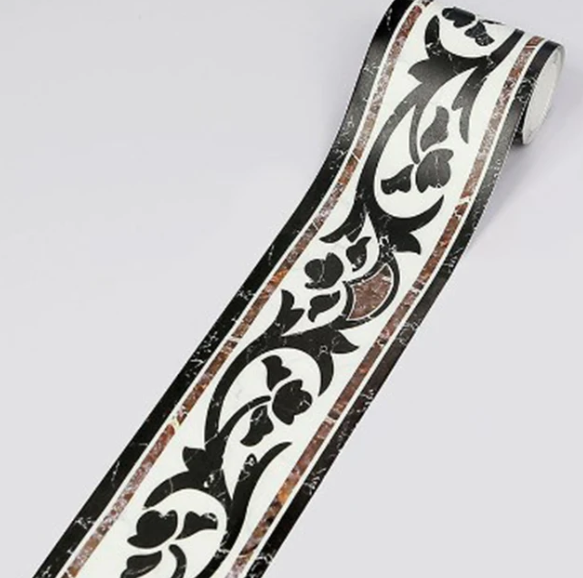 Marble Pattern 3D Wall Sticker: 10*500cm