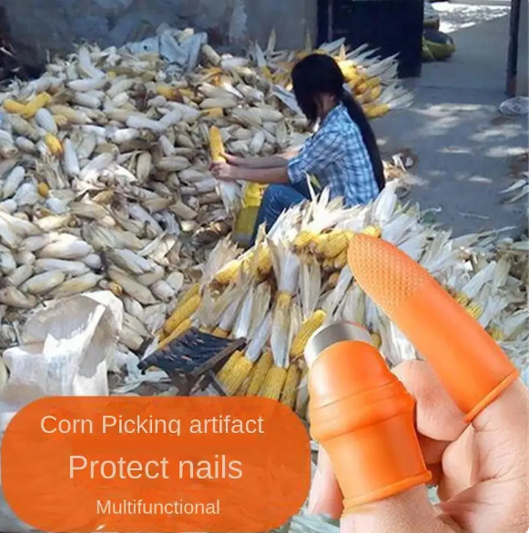 Vegetable Harvesting Finger Knife: Protective Cover Included