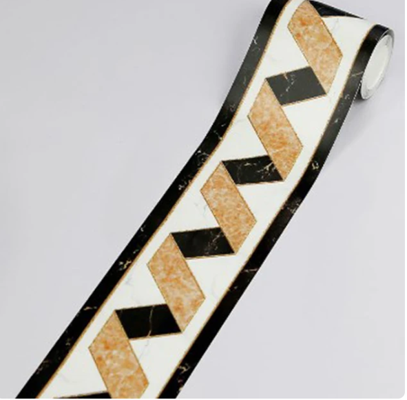 Marble Pattern 3D Wall Sticker: 10*500cm