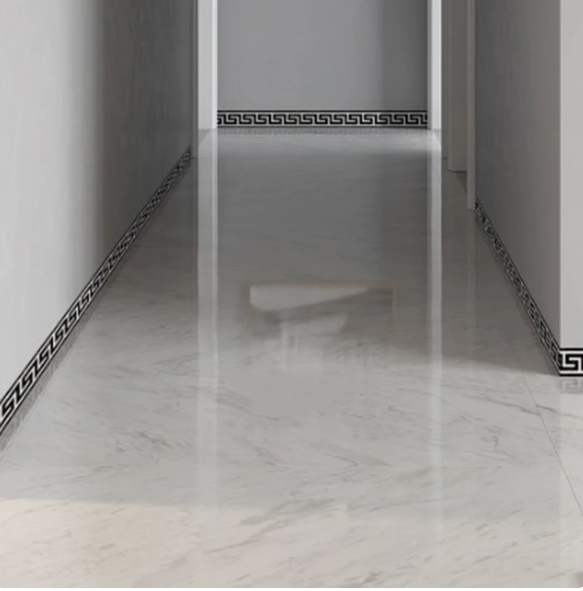 Marble Pattern 3D Wall Sticker: 10*500cm