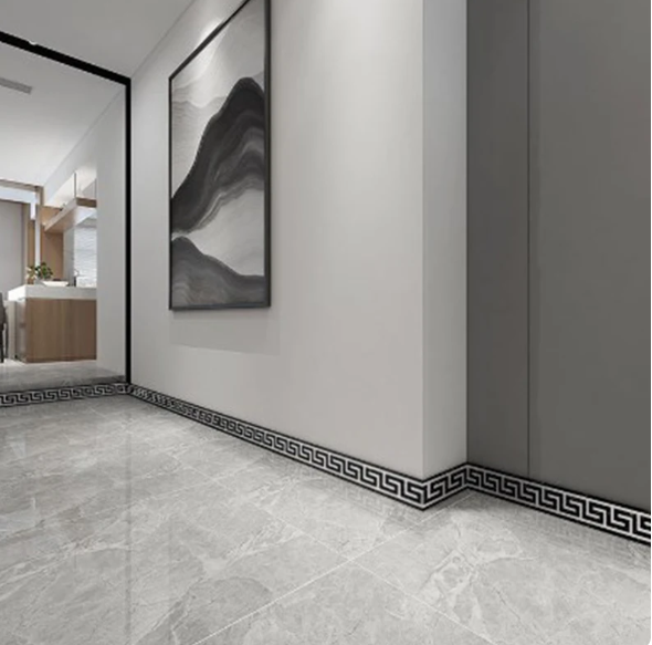 Marble Pattern 3D Wall Sticker: 10*500cm