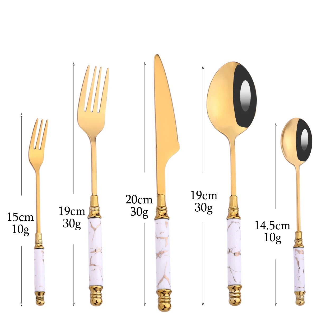 24/30-Piece Stainless Steel Dinnerware Set