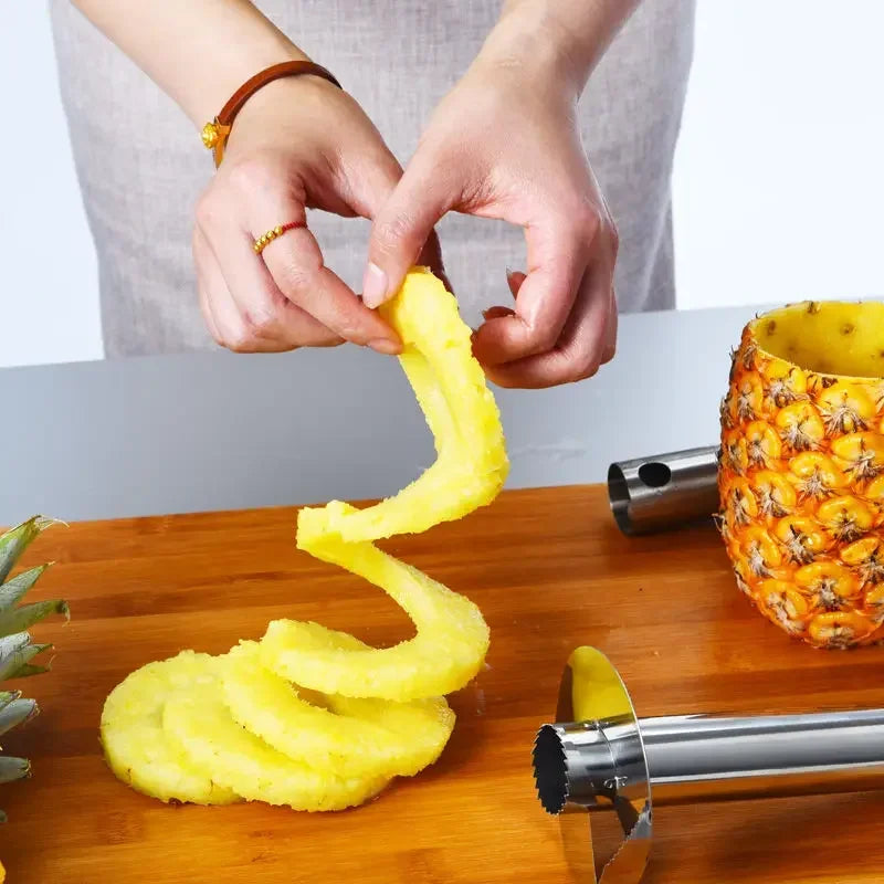 Pineapple Slicer Peeler Cutter Parer Knife Stainless Steel Kitchen Fruit Tools