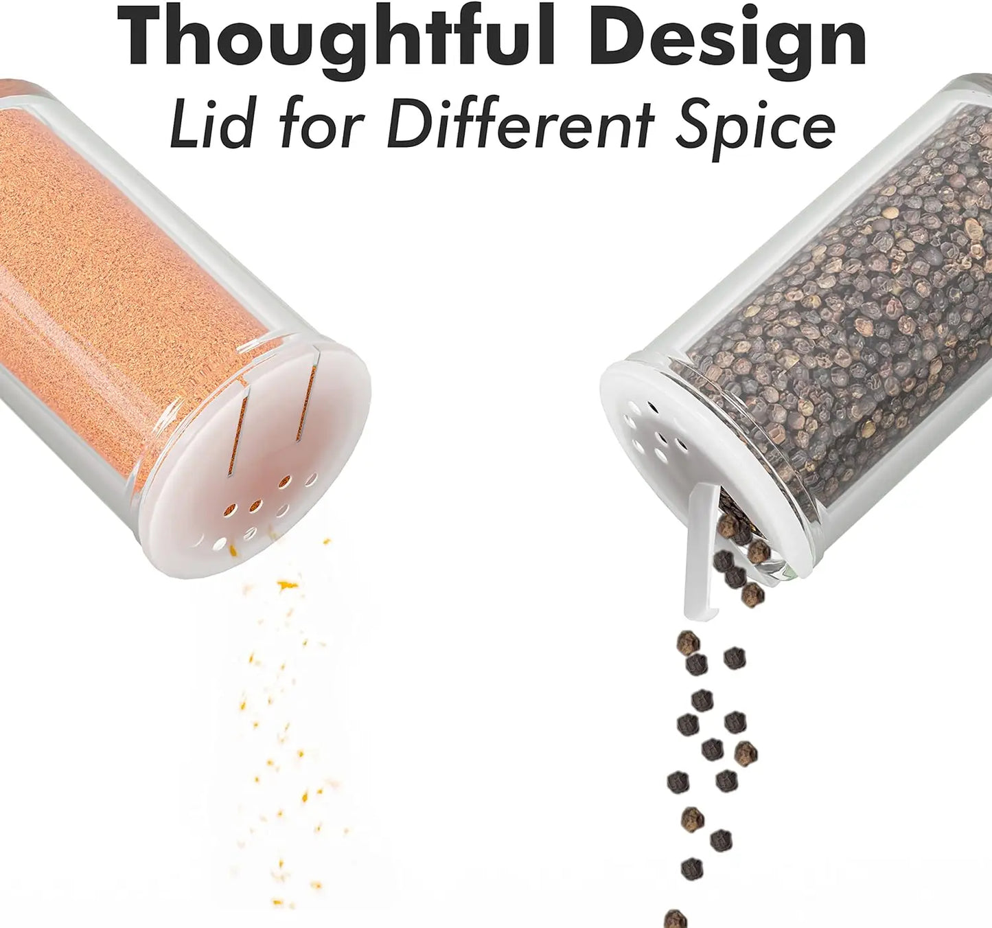 20-Jar Revolving Spice Rack Organizer
