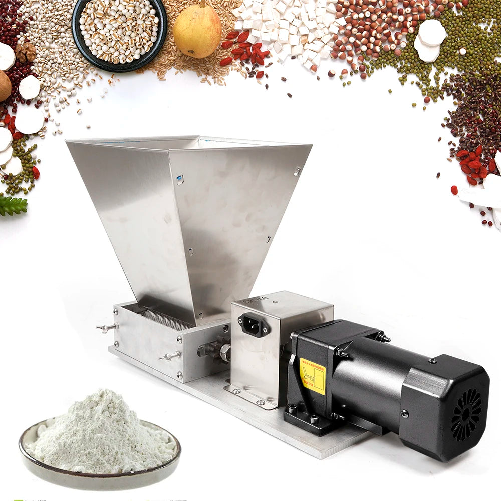 Electric Grain Mill with Stainless Hopper