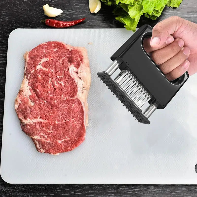 48 Blades Needle Meat Tenderizer Stainless Steel Knife