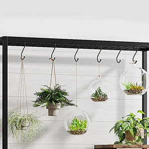 Tribesigns Wooden Plant Stand Display Rack For Home Decoration