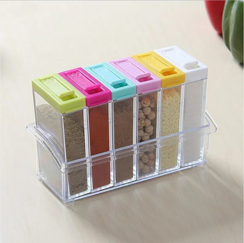 6-Layer Kitchen Seasoning Storage Organizer.