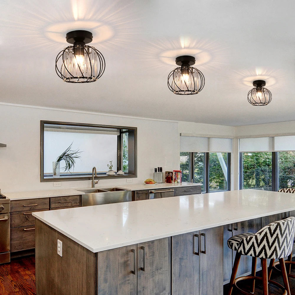 Modern Crystal Chandelier Pendant Light - Home Decor