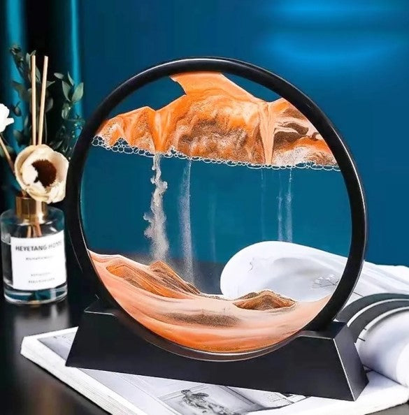 Sand Art 3D Hourglass Sea Sandscape Display 7- Home Decor