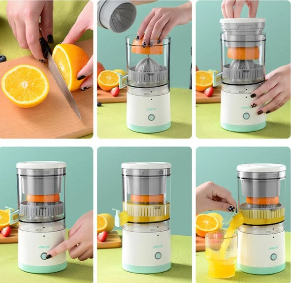 Portable USB Mini Electric Juicer Mixer Extractors Rechargeable Blender Fruit Fresh Juice Lemon Maker Cup Household Machine