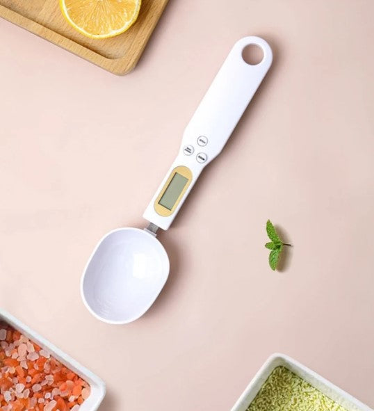 Weighing Spoon Scale Home Kitchen Tool Electronic Measuring Coffee Food Flour Powder Baking LCD Digital Measurement adjustable