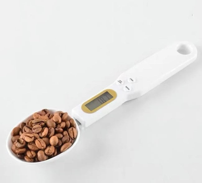 Weighing Spoon Scale Home Kitchen Tool Electronic Measuring Coffee Food Flour Powder Baking LCD Digital Measurement adjustable