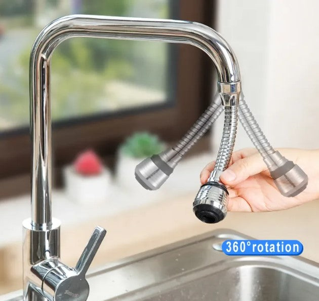 Kitchen Gadgets 2 Modes 360 Rotatable Bubbler High Pressure Faucet Extender