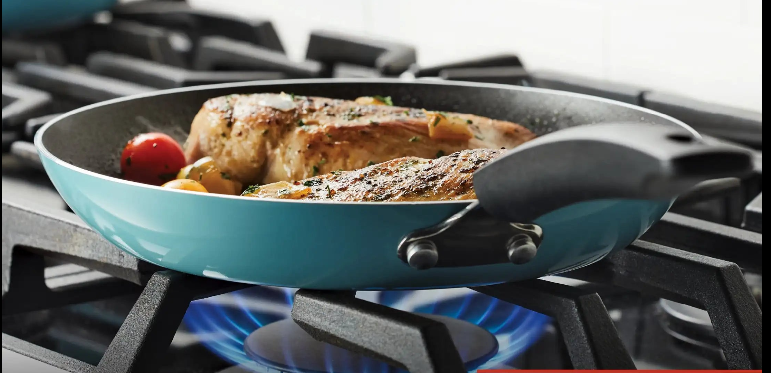 20-Pieces Cooking Pots Pans Set Nonstick Cookware Aluminum Kitchen