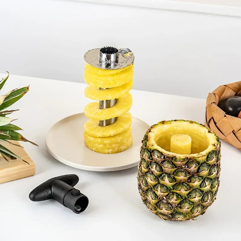 Pineapple Slicer Peeler Cutter Parer Knife Stainless Steel Kitchen Fruit Tools