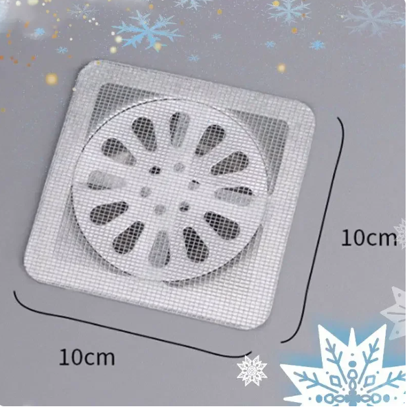 Disposable Shower Drain Hair Catcher: 10PCS