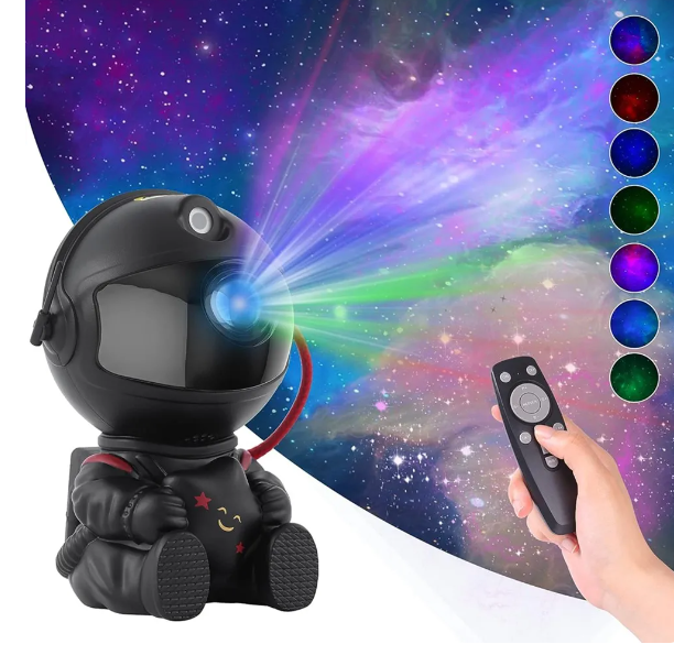 Galaxy Night Light: Astronaut Projector for Bedroom Décor