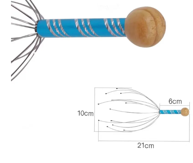 Octopus Scalp Massager for Pain Relief