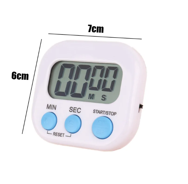 Magnetic Kitchen Timer Clock & Stopwatch