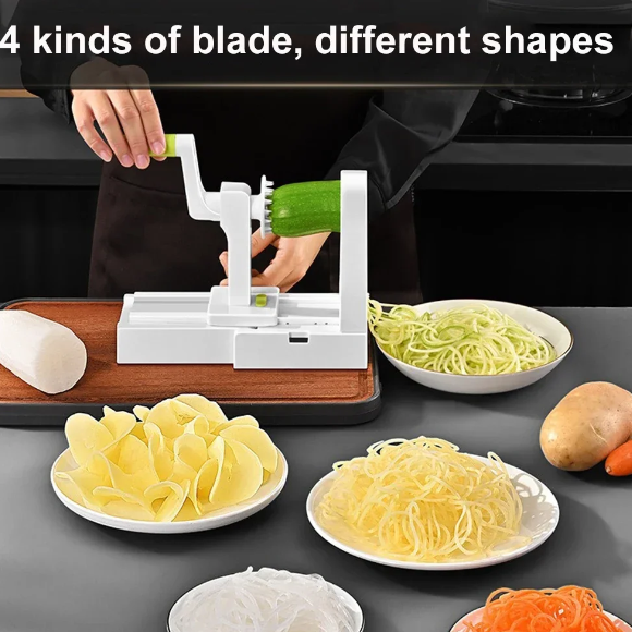 Foldable Manual Vegetable Slicer & Cutter