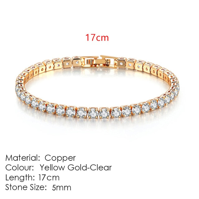 Multicolor Tennis Bracelet