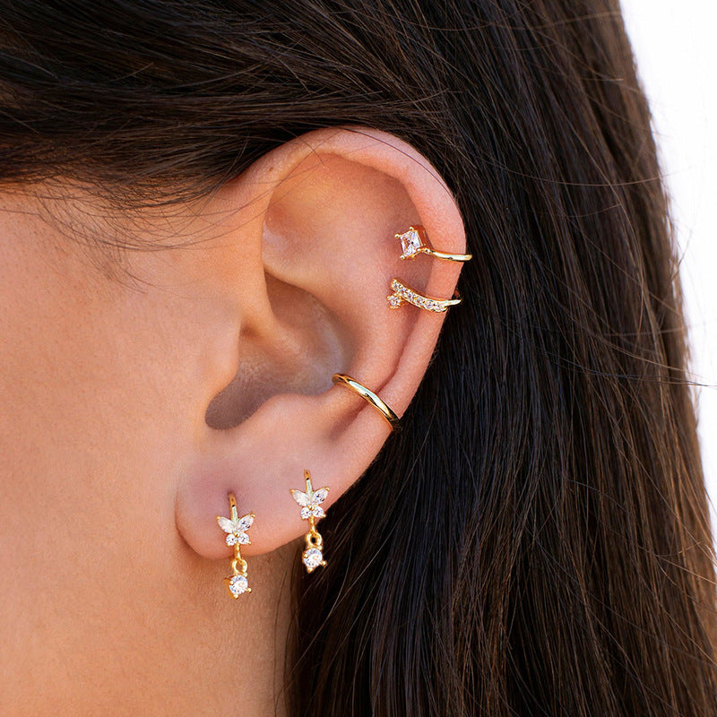 Sparkling Zirconia Earring