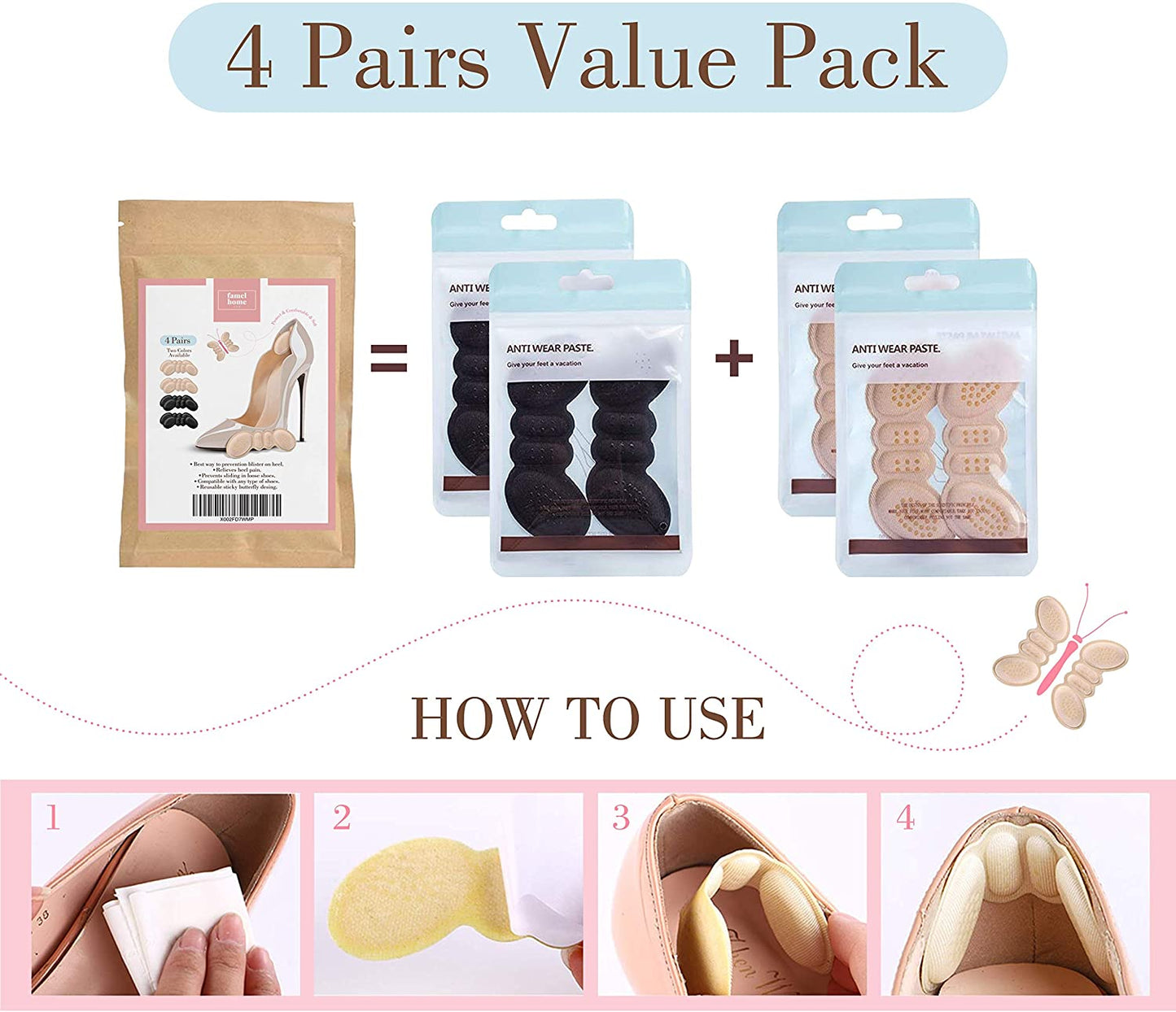 Comfort Heel Cushions