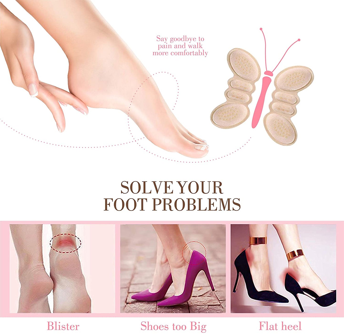 Comfort Heel Cushions
