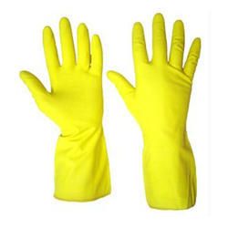 Rubber Gloves | Small | Yellow | Single (1)