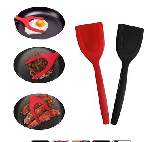 2-in-1 Nylon Handle Pancake Flipper