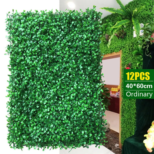 Artificial Hedge Fence Panels Garden Wall Décor