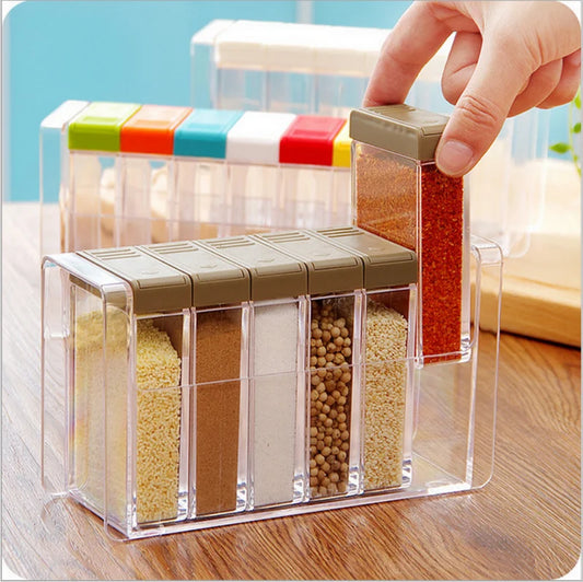 6-Layer Kitchen Seasoning Storage Organizer.