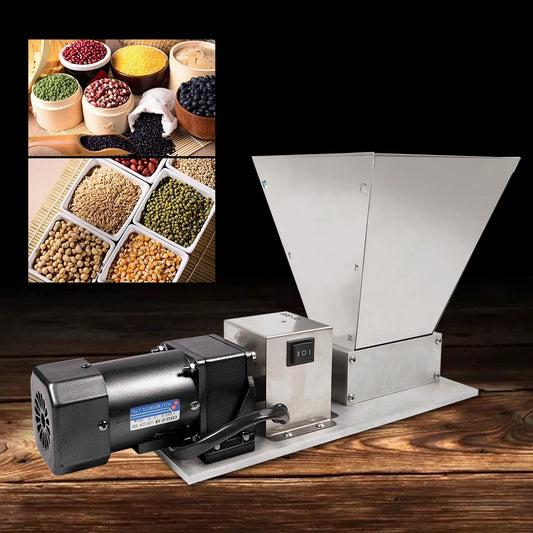 Electric Grain Mill with Stainless Hopper