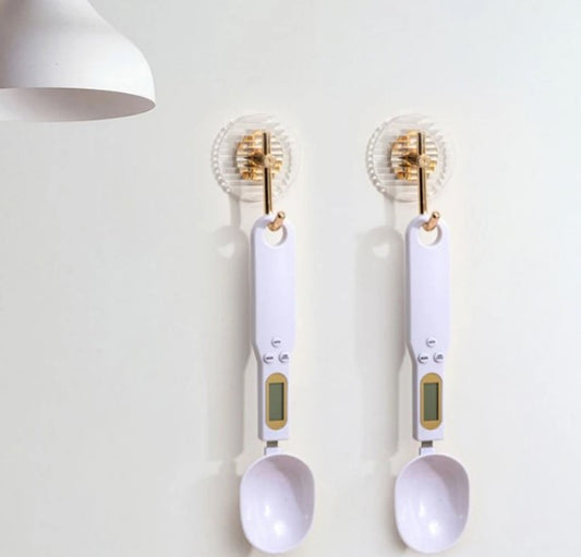 Weighing Spoon Scale Home Kitchen Tool Electronic Measuring Coffee Food Flour Powder Baking LCD Digital Measurement adjustable