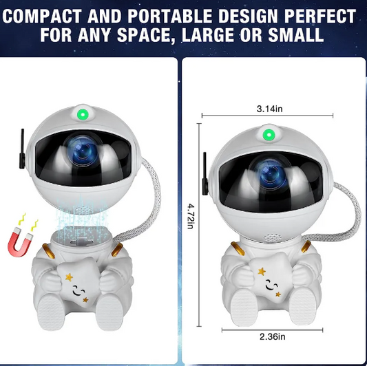 Galaxy Night Light: Astronaut Projector for Bedroom Décor