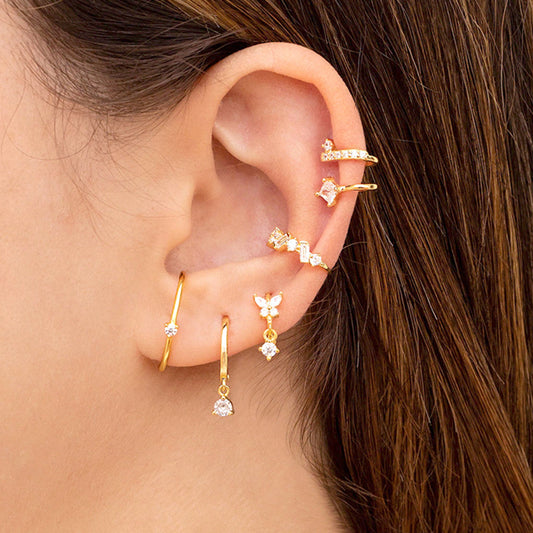 Sparkling Zirconia Earring